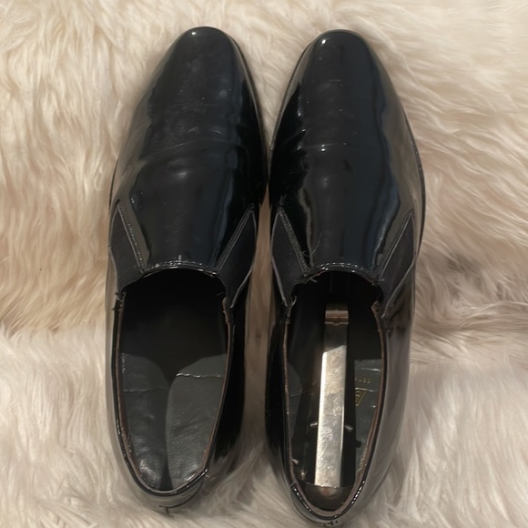 MENS BF GOODRICH PATENT TUXEDO SHOES   VINTAGE. SZ 7   Superb quality - Picture 2 of 7